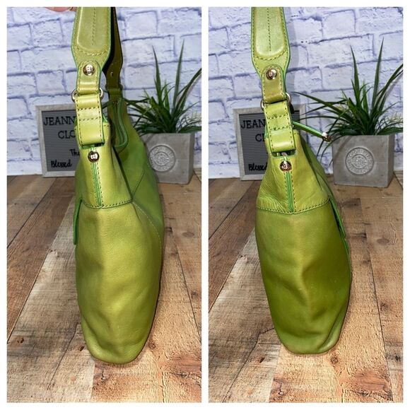 Kate spade green leather shoulder bag - Picture 12 of 12